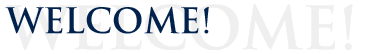 Welcome!
